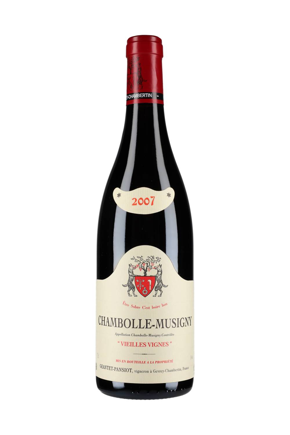 Domaine Geantet-Pansiot Chambolle-Musigny Vieilles Vignes 2007