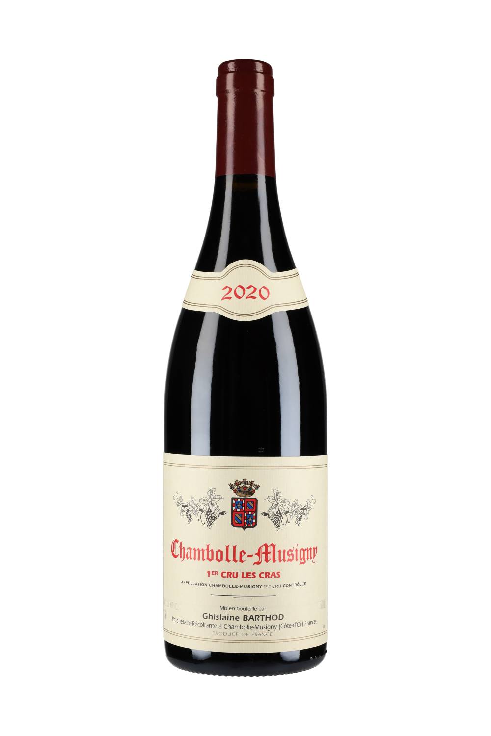 Domaine Ghislaine Barthod Chambolle-Musigny Premier Cru 'Les Cras' 2020