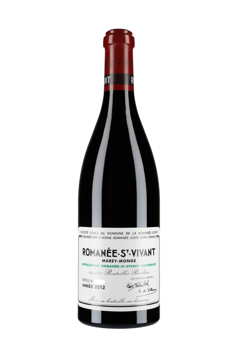 Domaine de la Romanée-Conti Romanée-Saint-Vivant Grand Cru 2012