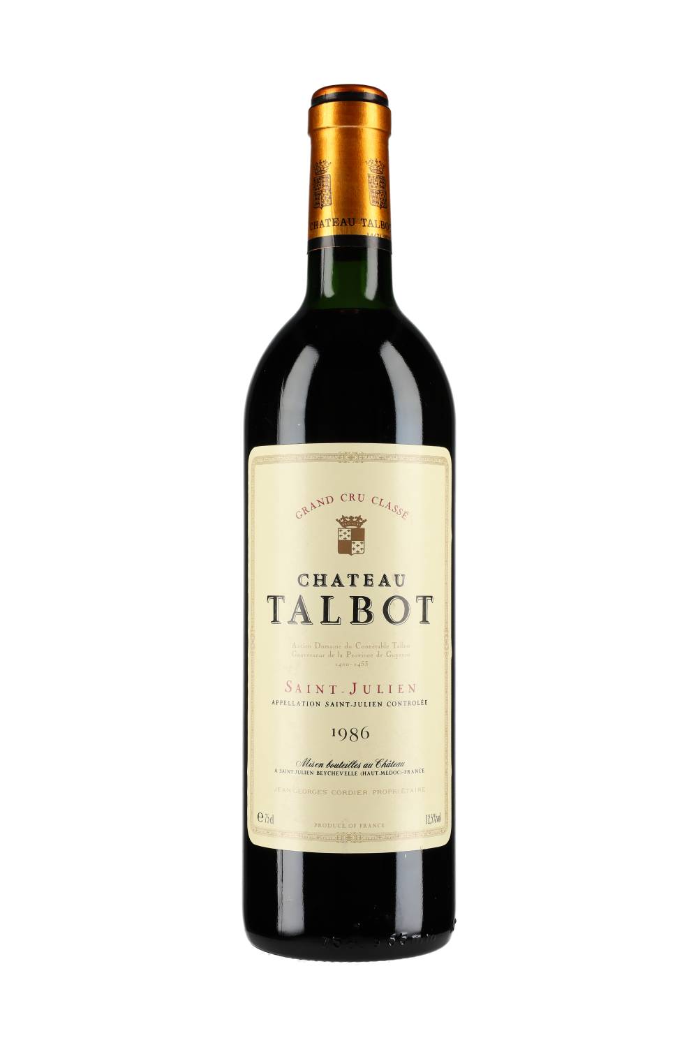 Château Talbot Saint-Julien 1986