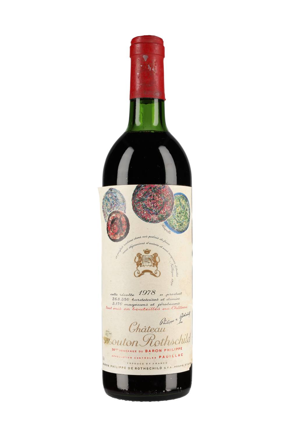 Château Mouton Rothschild Pauillac 1978