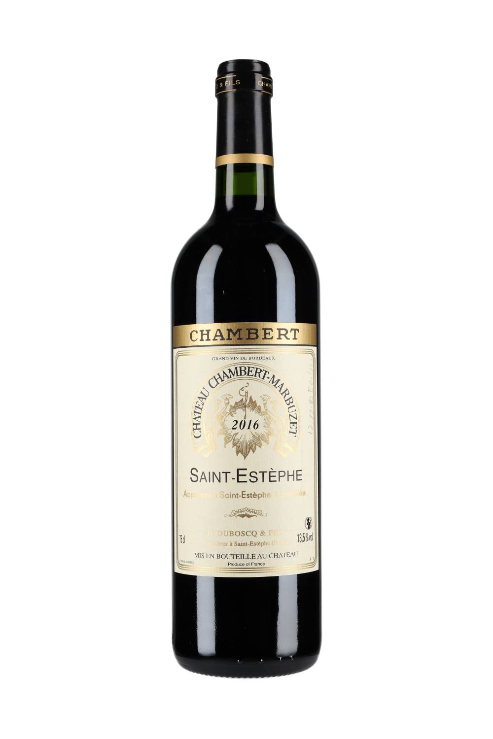 Château Chambert-Marbuzet Saint-Estèphe 2016