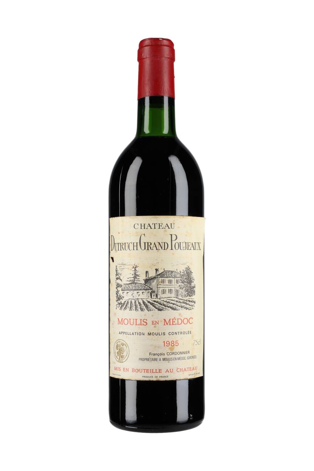 Château Dutruch Grand Poujeaux Moulis-en-Médoc 1985
