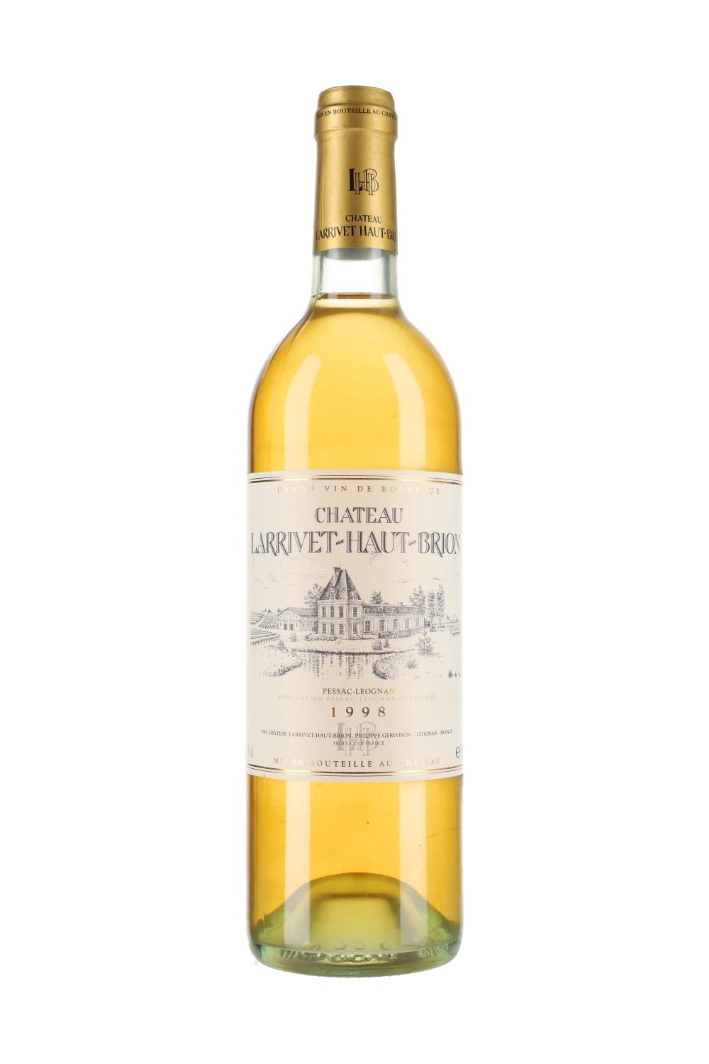 Château Larrivet Haut-Brion Blanc Pessac-Léognan 1998