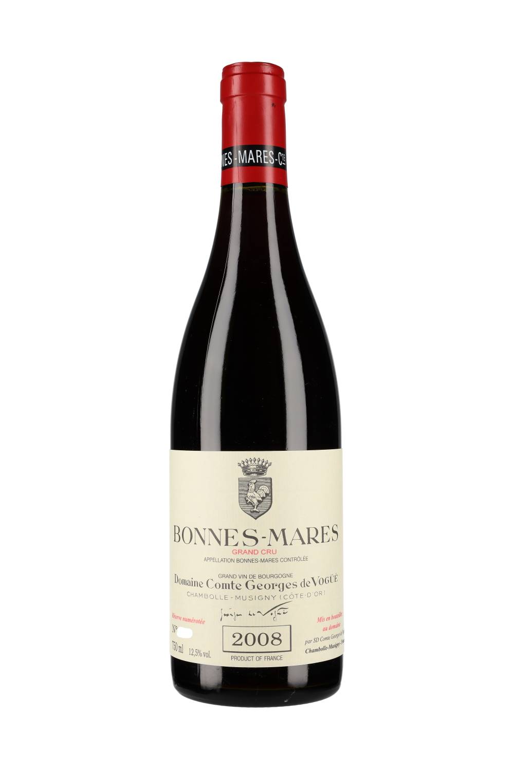 Domaine Comte Georges de Vogüé Bonnes-Mares Grand Cru 2008