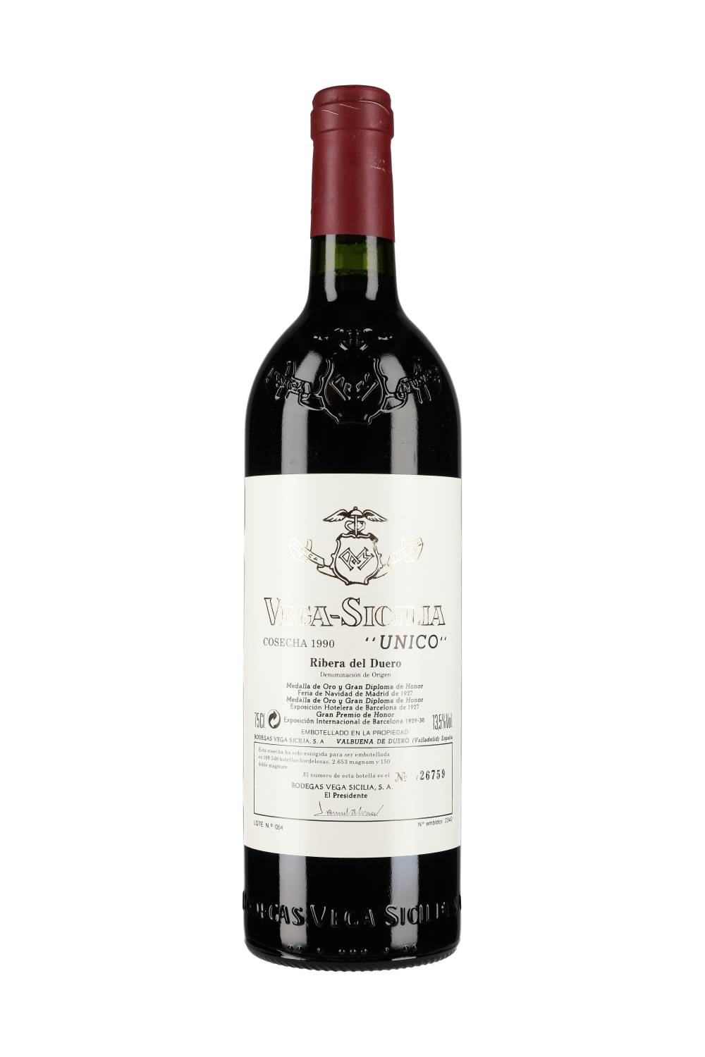 Vega Sicilia Unico Ribera del Duero 1990