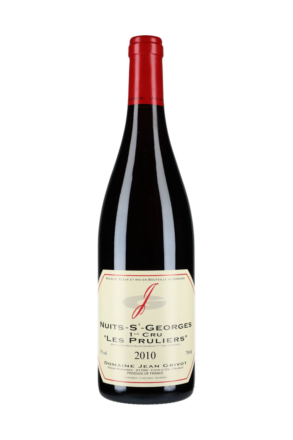 Domaine Jean Grivot Nuits-Saint-Georges Premier Cru 'Les Pruliers' 2010