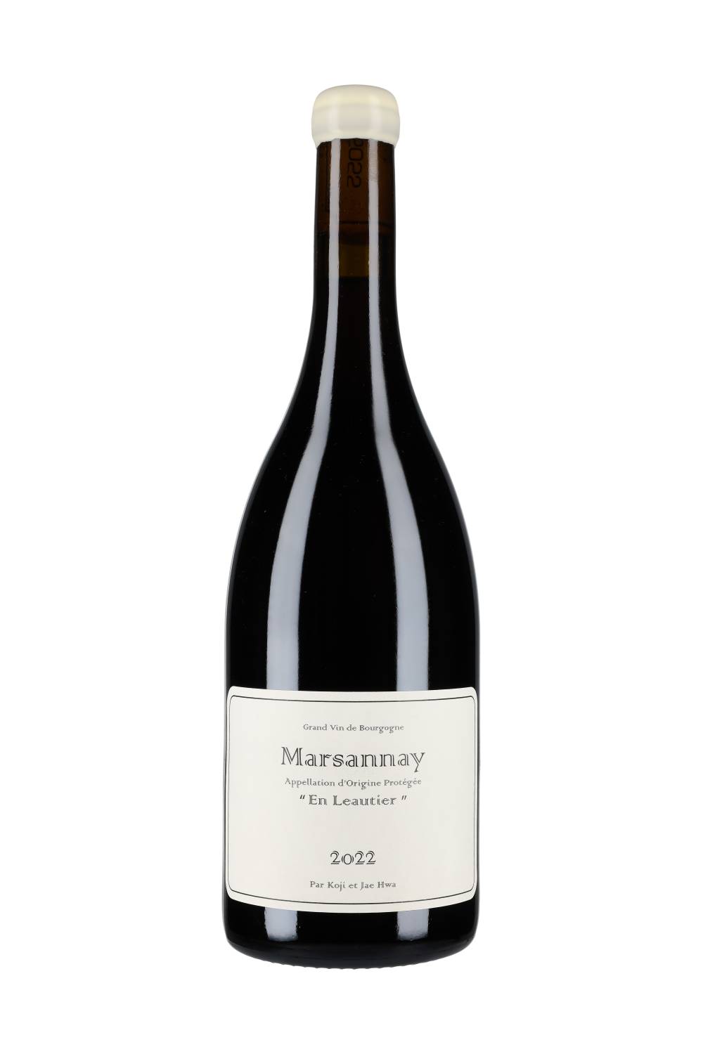 Domaine Koji et Jae Hwa Marsannay En Leautier 2022