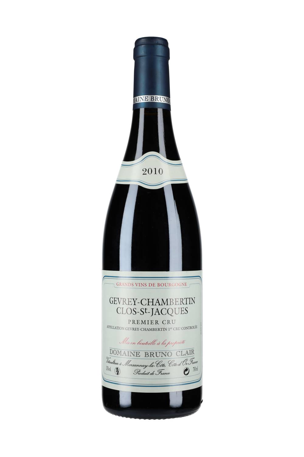 Domaine Bruno Clair Gevrey-Chambertin Premier Cru 'Clos Saint-Jacques' 2010