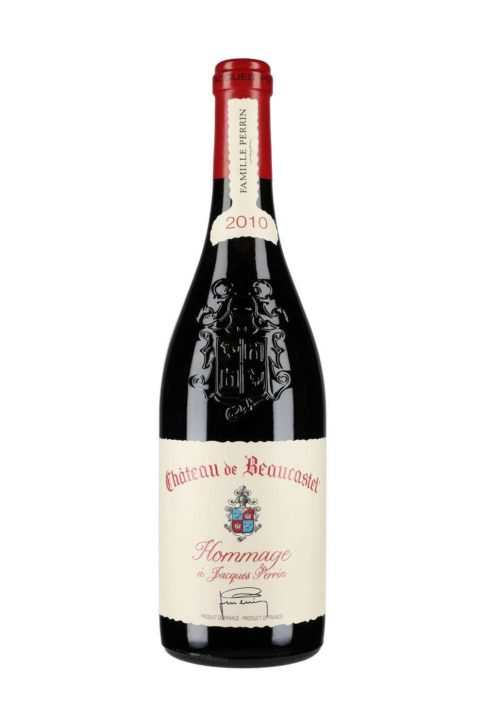 Château de Beaucastel Châteauneuf-du-Pape Hommage à Jacques Perrin 2010