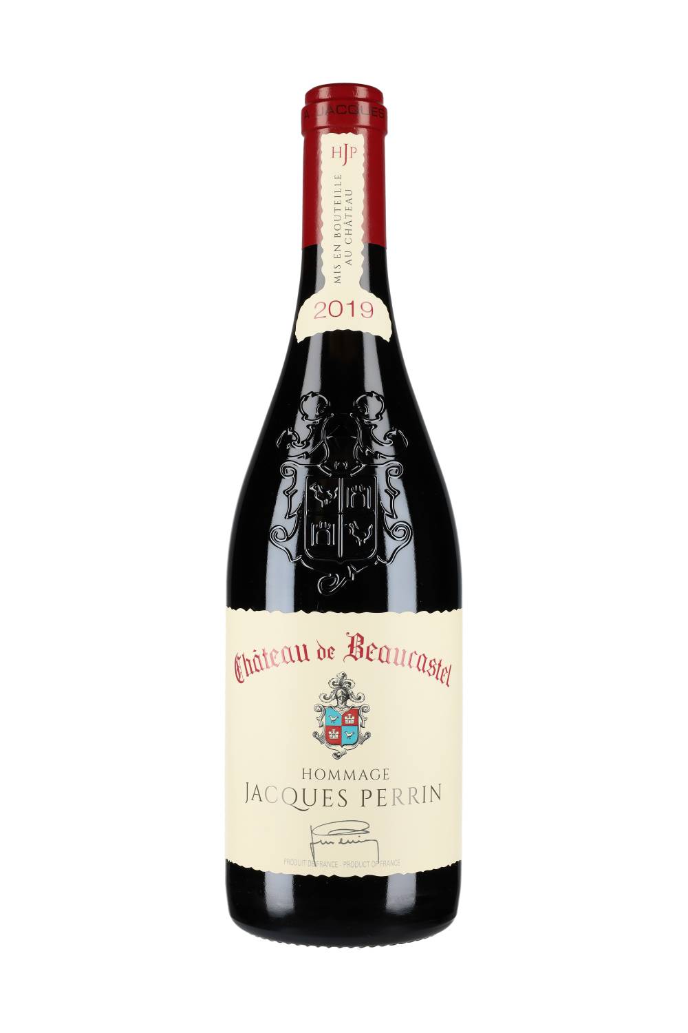 Château de Beaucastel Châteauneuf-du-Pape Hommage à Jacques Perrin 2019