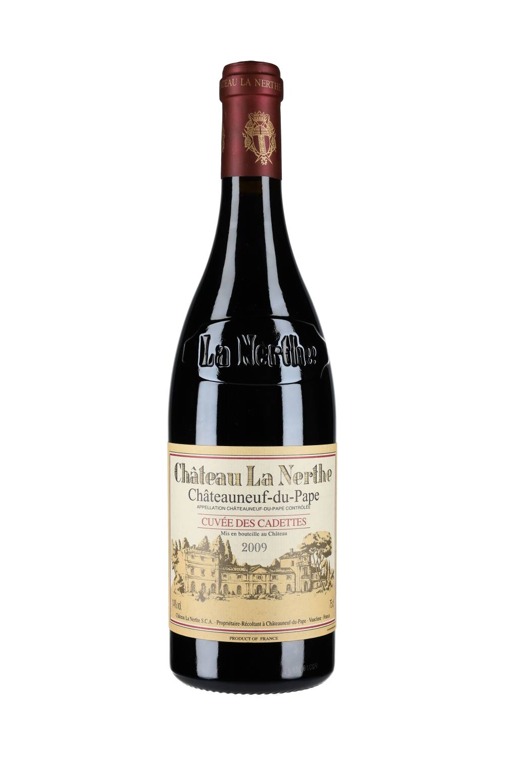 Château la Nerthe Châteauneuf-du-Pape Cuvée des Cadettes 2009