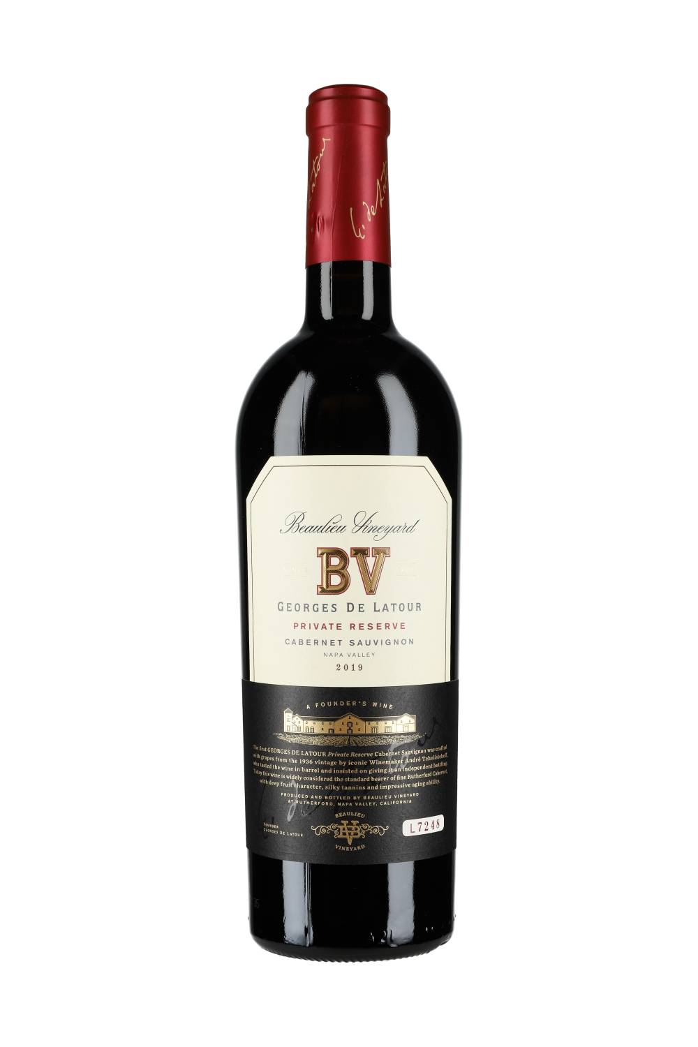 Beaulieu Vineyard Georges de Latour Private Reserve Napa Valley 2019