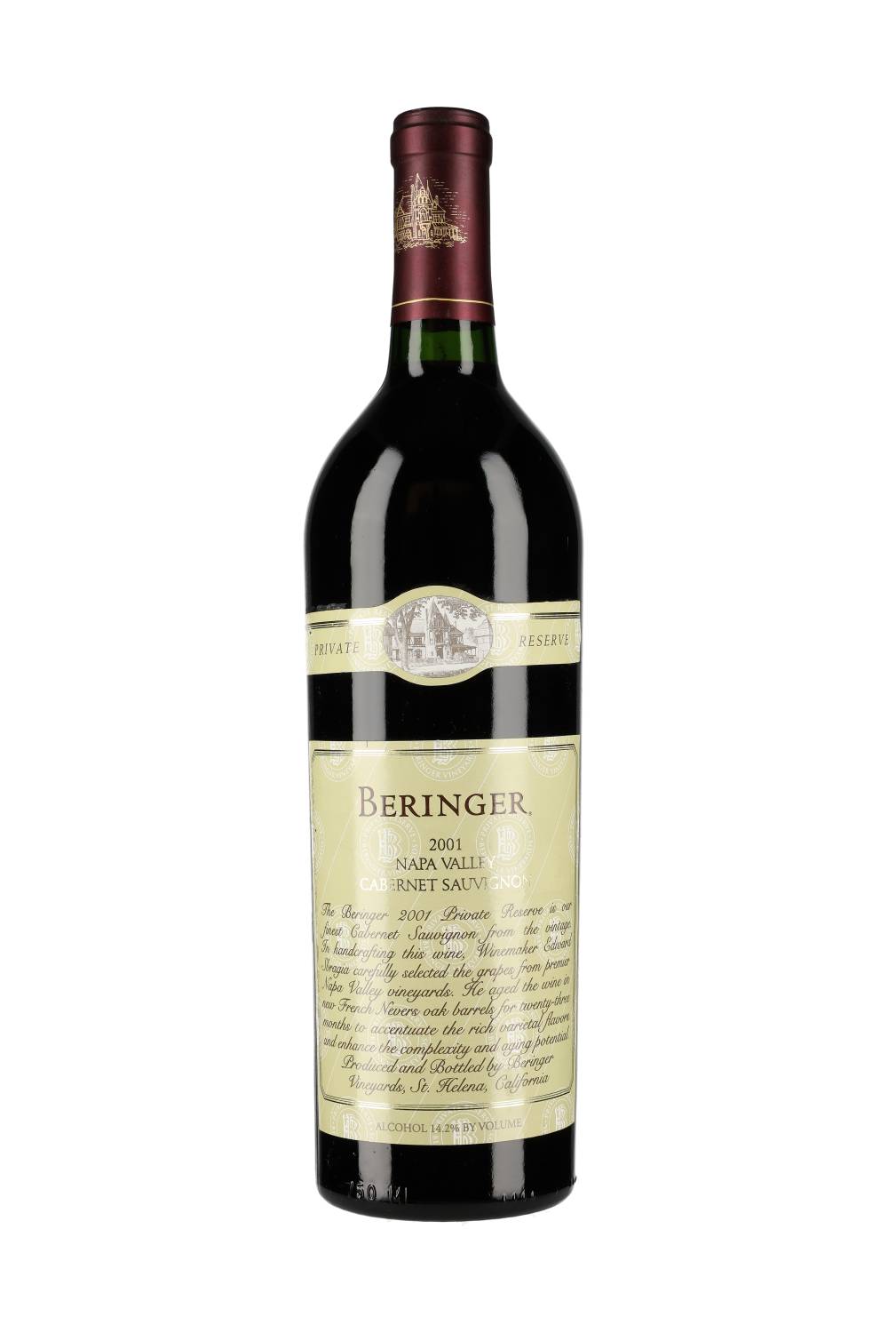 Beringer Private Reserve Cabernet Sauvignon Napa Valley 2001