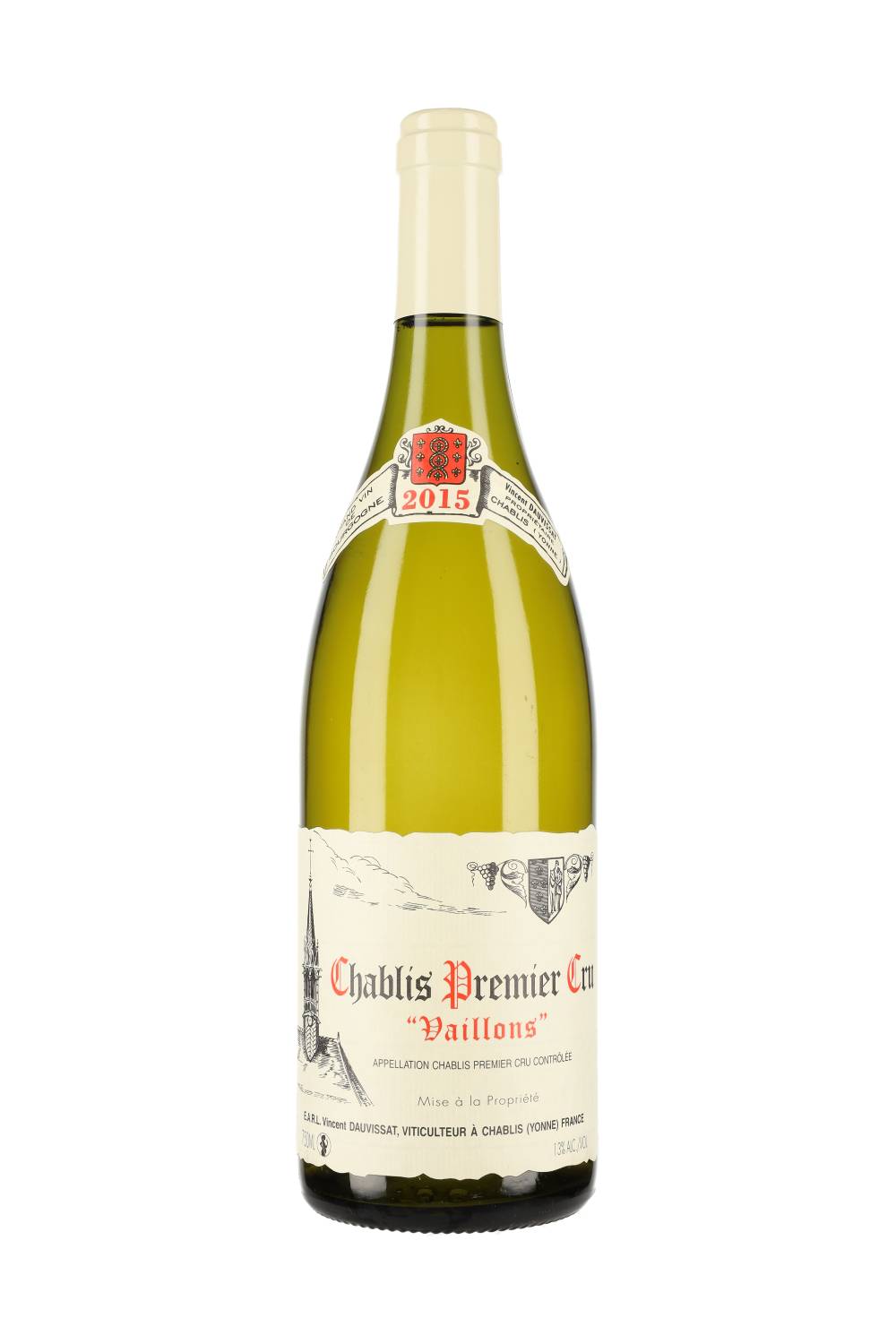 Domaine Vincent Dauvissat Chablis Premier Cru 'Vaillons' 2015