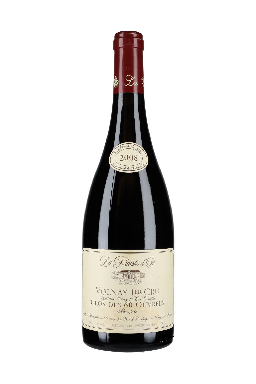 Domaine de la Pousse d'Or Volnay Premier Cru 'Clos des 60 Ouvrées' 2008