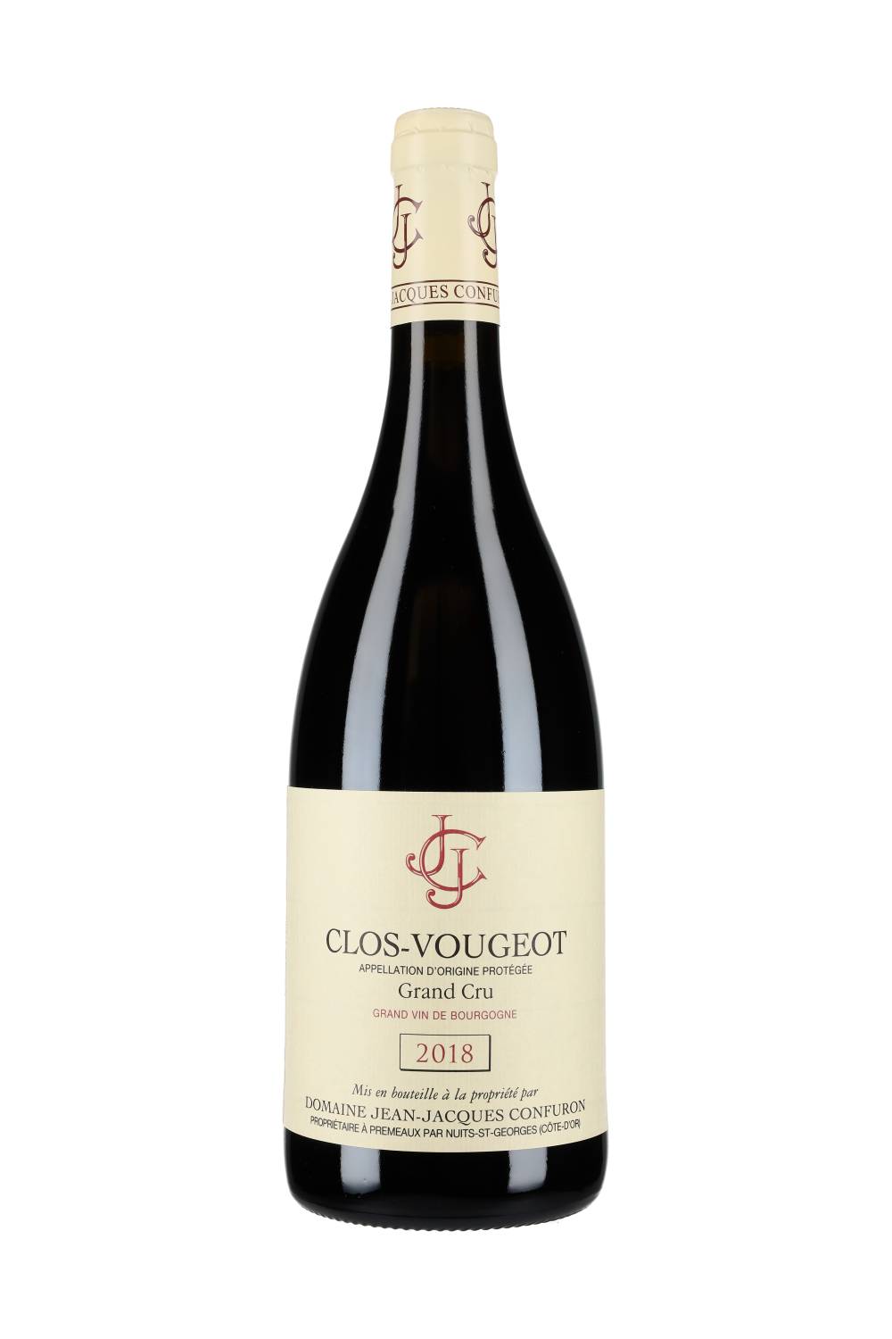 Domaine Jean-Jacques Confuron Clos Vougeot Grand Cru 2018