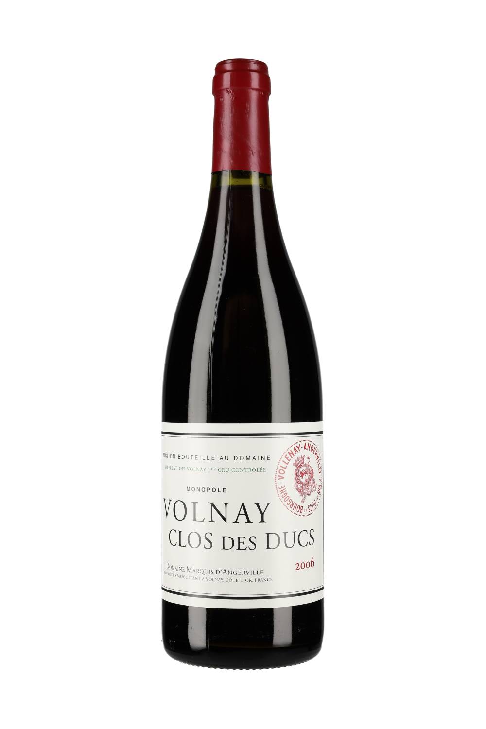 Domaine Marquis d'Angerville Volnay Premier Cru 'Clos des Ducs' 2006