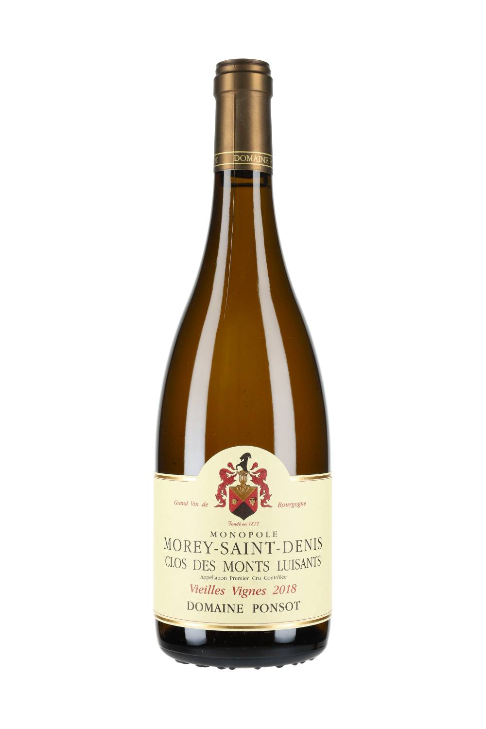 Domaine Ponsot Morey-Saint-Denis Premier Cru 'Clos des Monts Luisants' Vieilles Vignes Blanc 2018