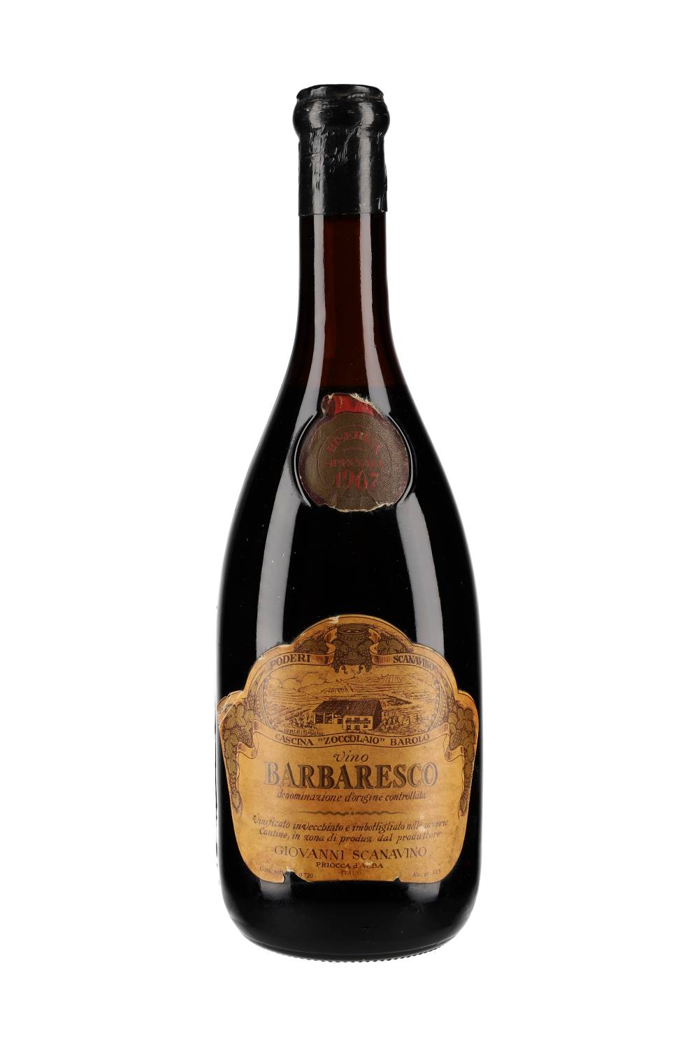 Giovanni Scanavino Barbaresco Riserva Speciale Zoccolaio 1967