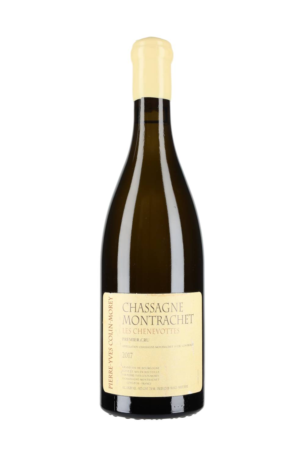 Domaine Pierre-Yves Colin-Morey Chassagne-Montrachet Premier Cru 'Les Chenevottes' 2017