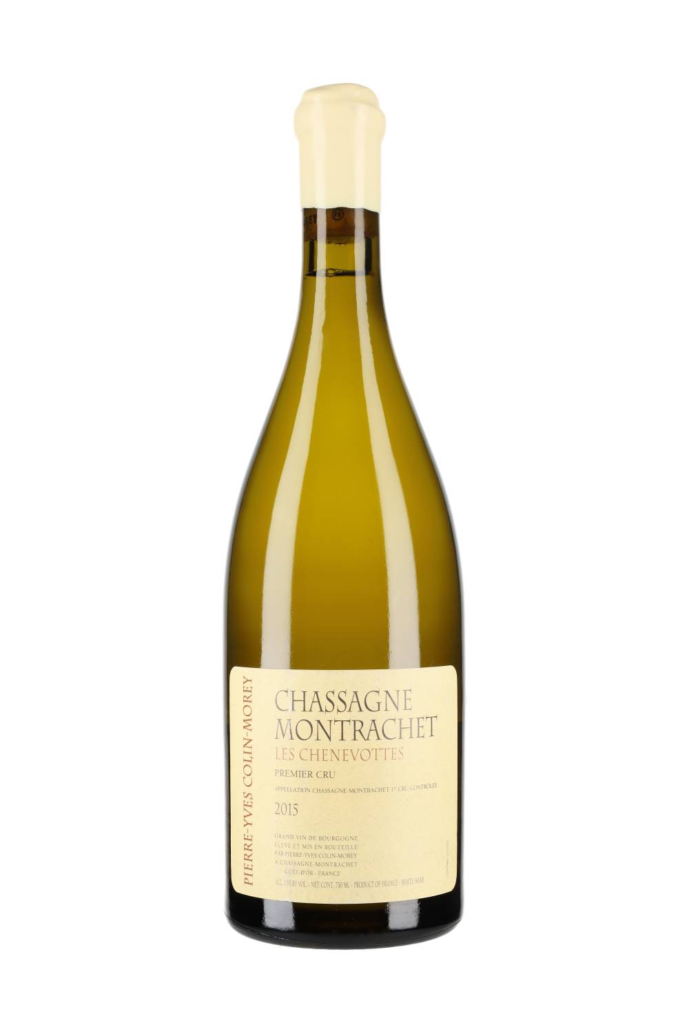 Domaine Pierre-Yves Colin-Morey Chassagne-Montrachet Premier Cru 'Les Chenevottes' 2015