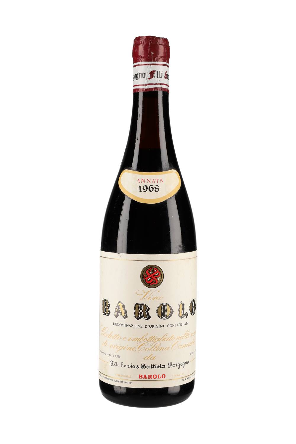 Serio e Battista Borgogno Barolo 1968