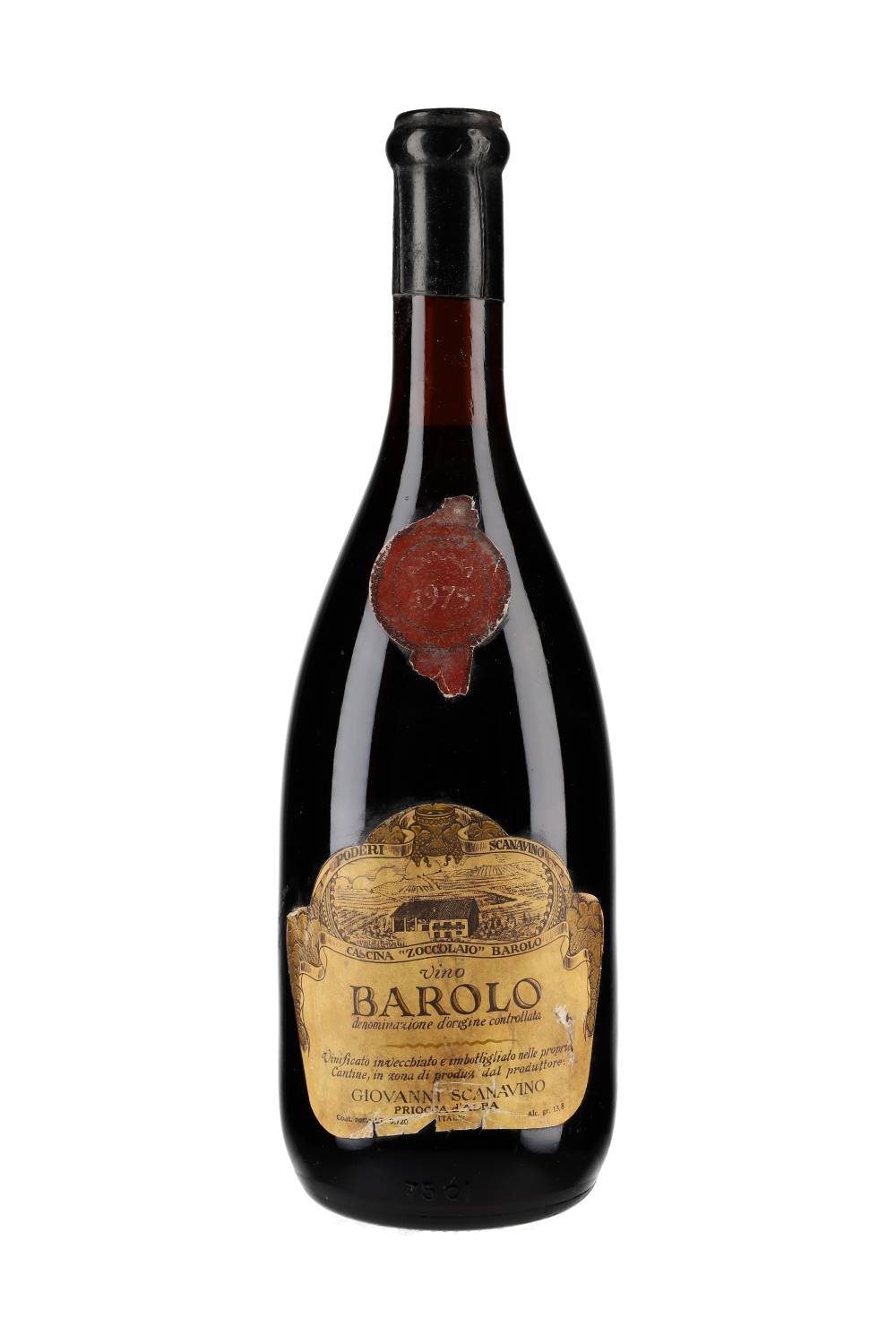 Giovanni Scanavino Barolo Zoccolaio 1975