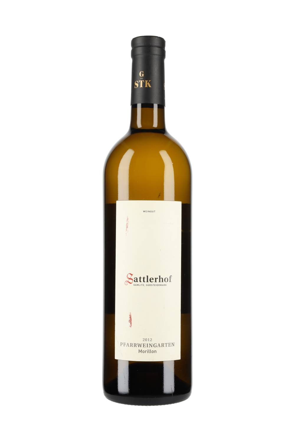 Sattlerhof Ried Pfarrweingarten Morillon Grosse STK Lage 2012