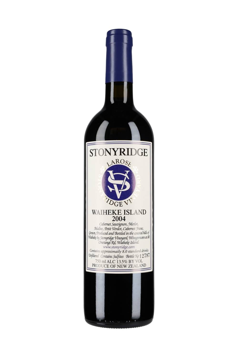 Stonyridge Larose Waiheke Island 2004