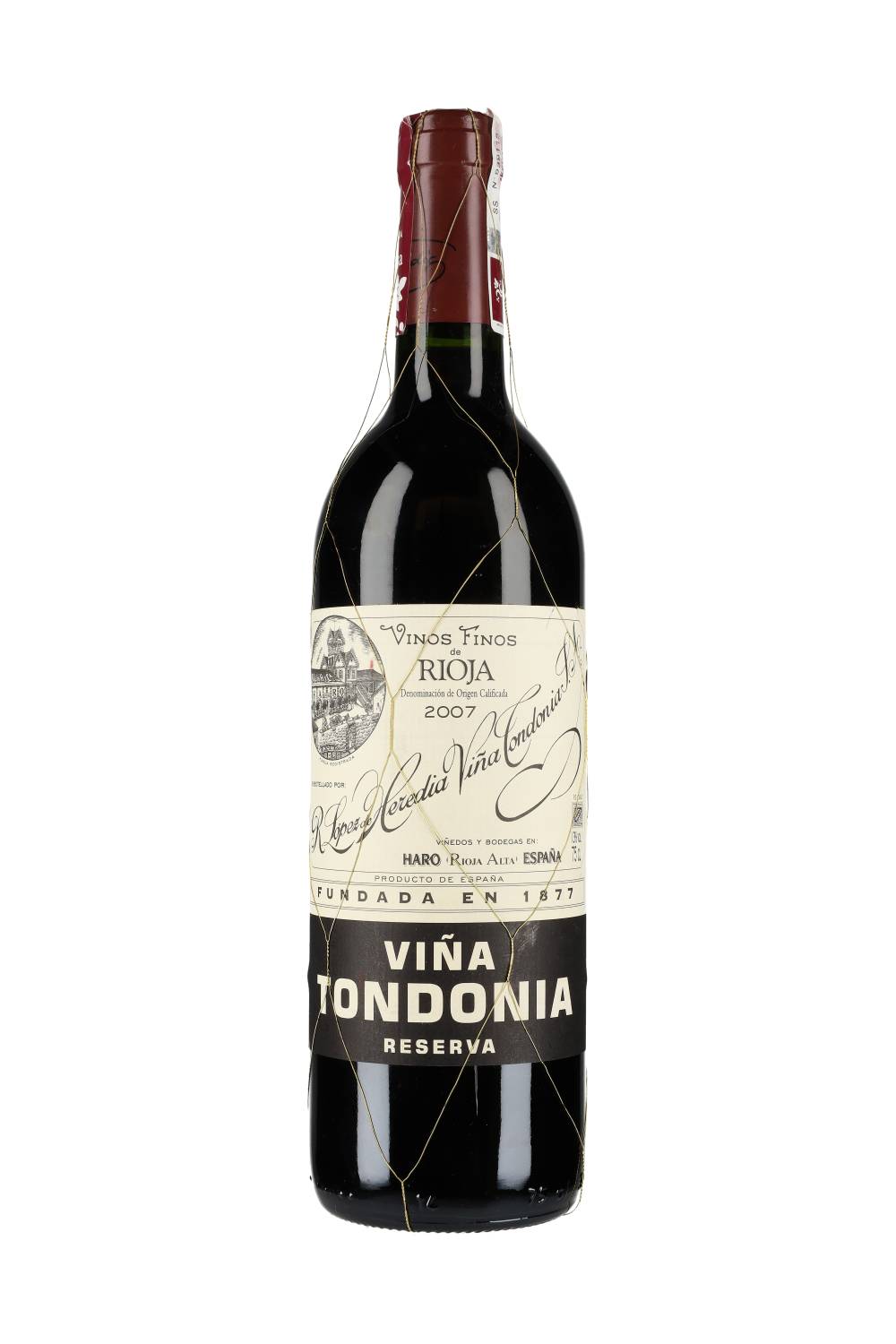 R. Lopez de Heredia Rioja Viña Tondonia Reserva 2007