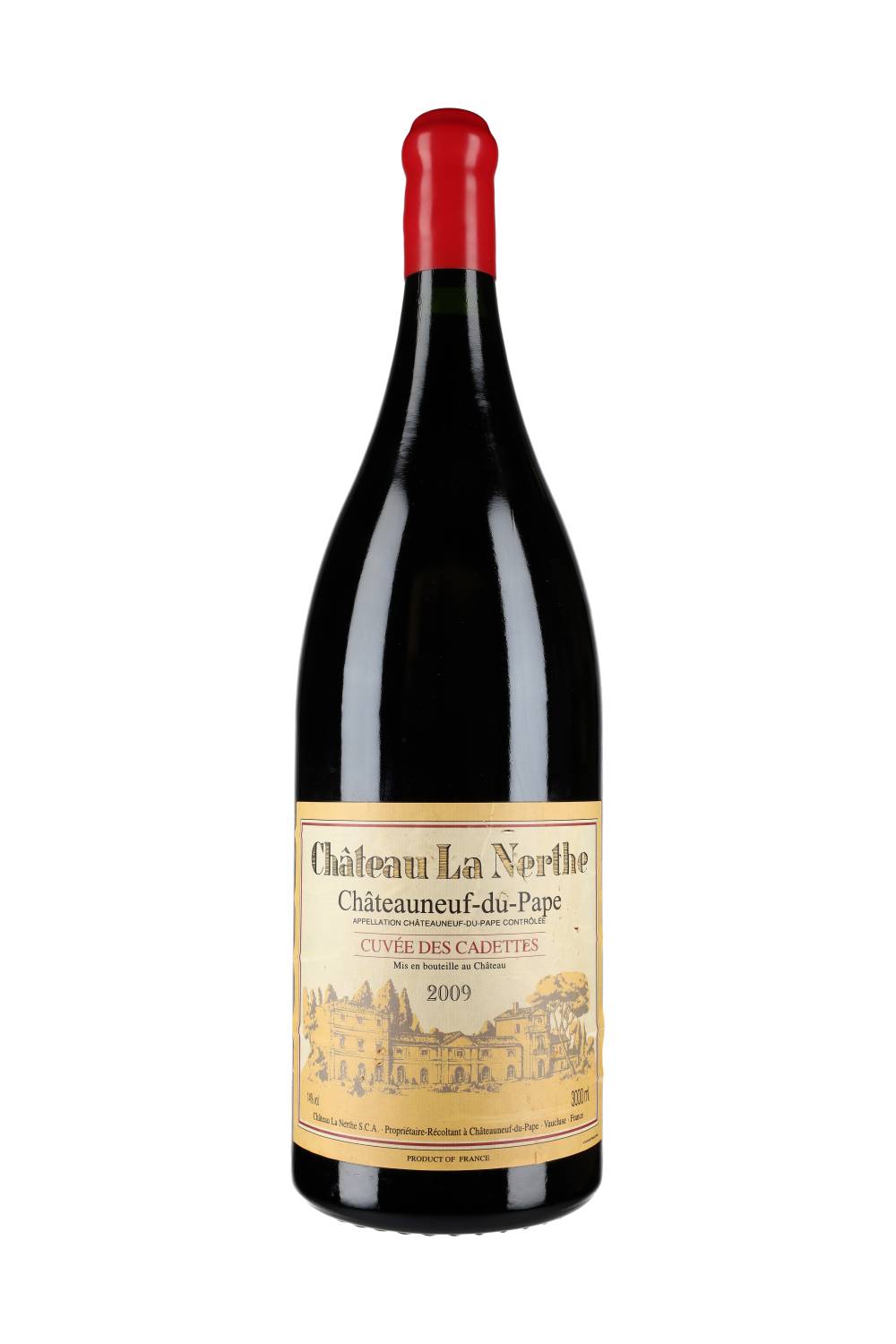 Château la Nerthe Châteauneuf-du-Pape Cuvée des Cadettes 2009 Double-Magnum