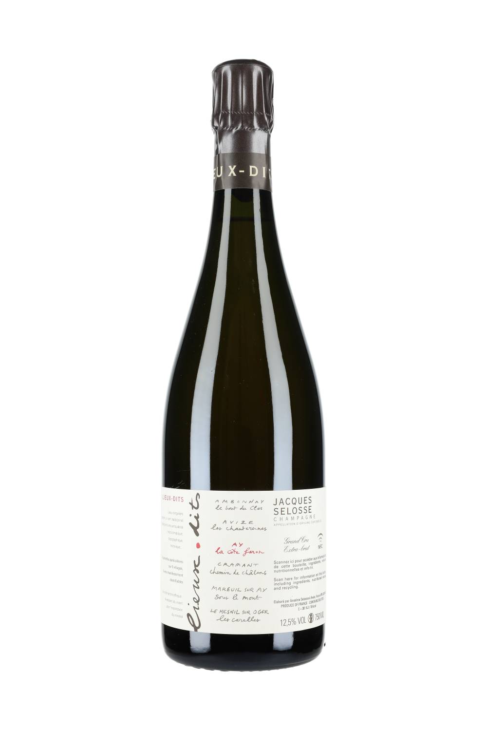 Jacques Selosse Lieux-Dits 'La Côte Faron' Äy Grand Cru Extra-Brut (Dég. 2025)