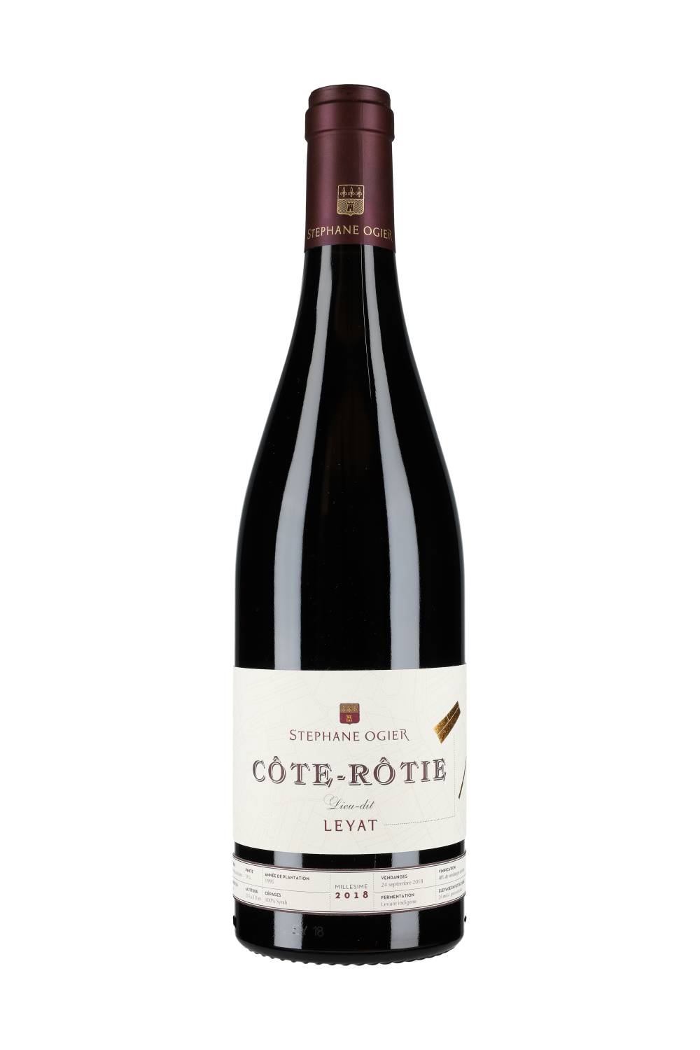 Domaine Stéphane Ogier Côte-Rôtie Lieu-Dit Leyat 2018
