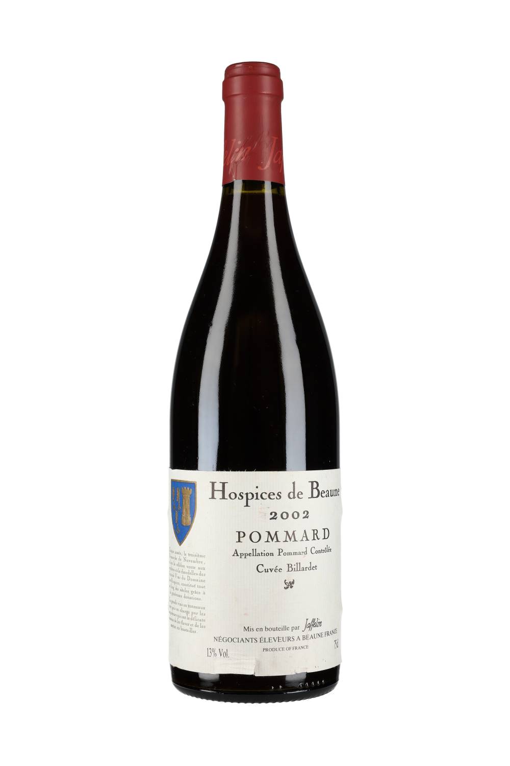 Hospices de Beaune Pommard Cuvée Billardet 2002