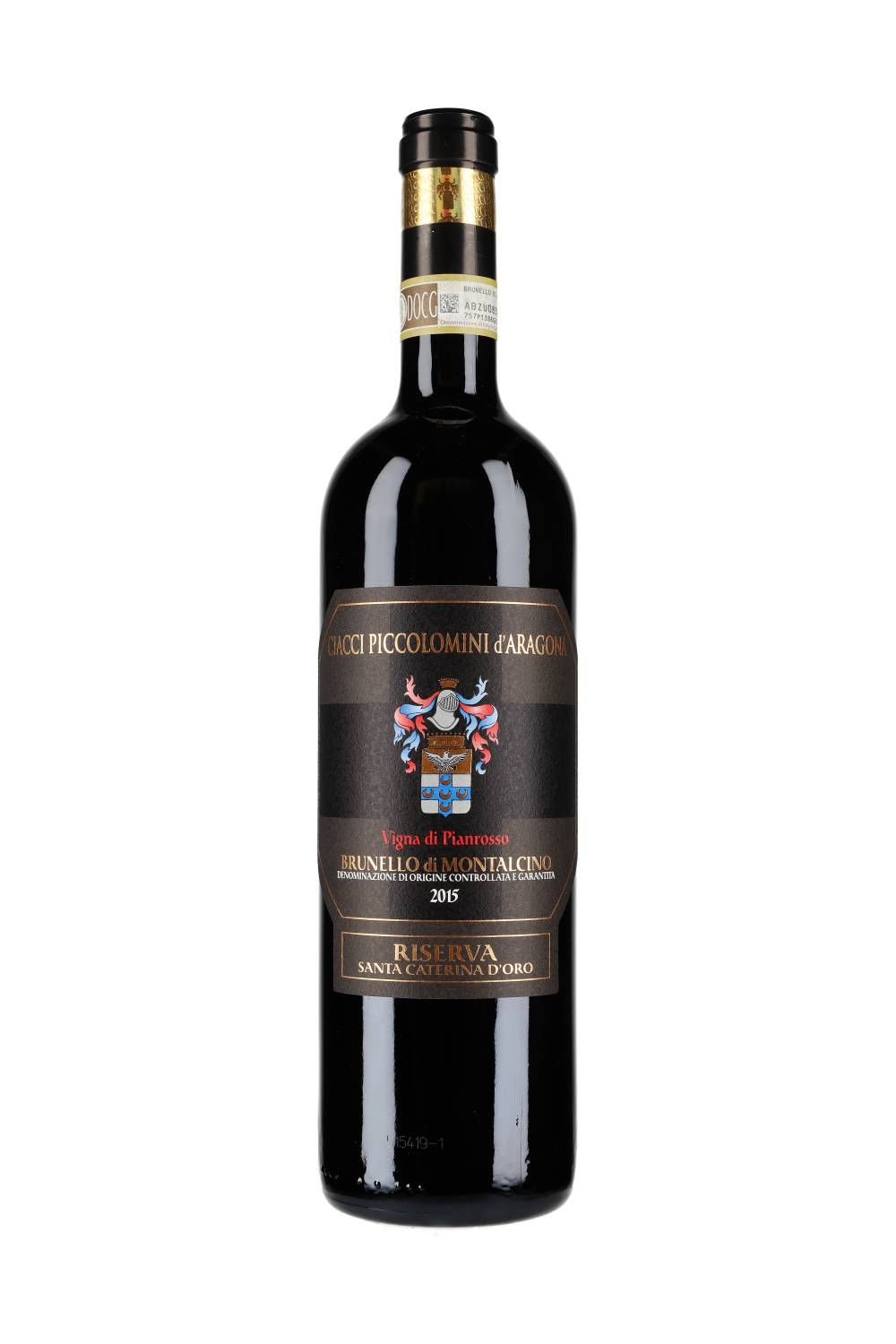 Ciacci Piccolomini d'Aragona Vigna di Pianrosso Santa Caterina d'Oro Brunello di Montalcino Riserva 2015