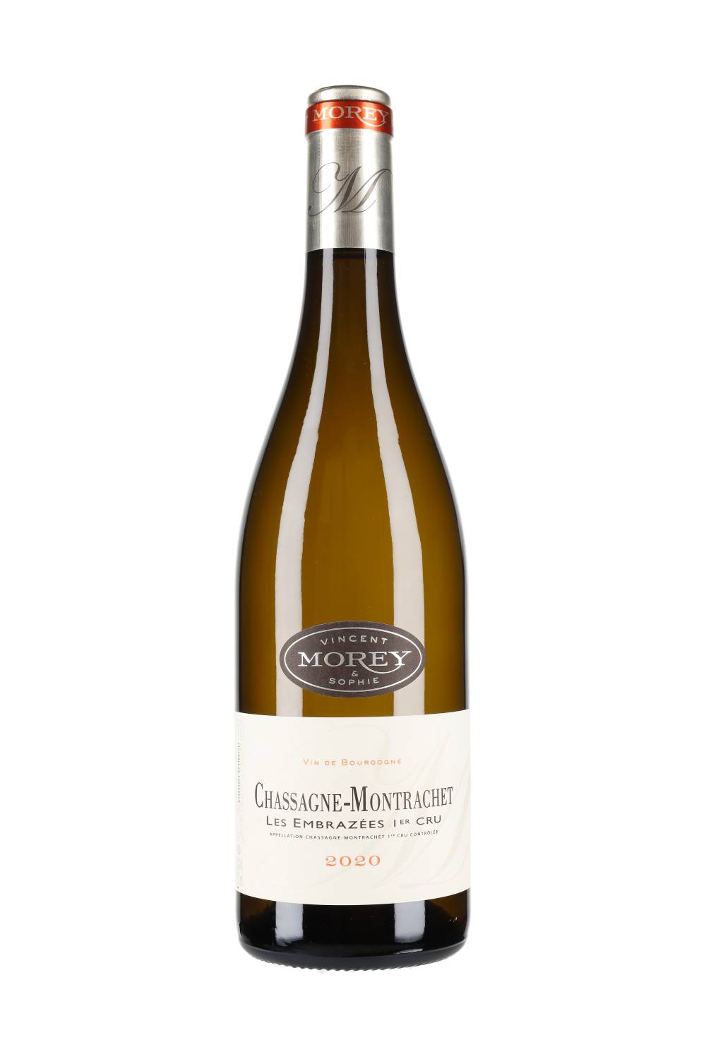 Domaine Vincent et Sophie Morey Chassagne-Montrachet Premier Cru 'Les Embrazées' 2020