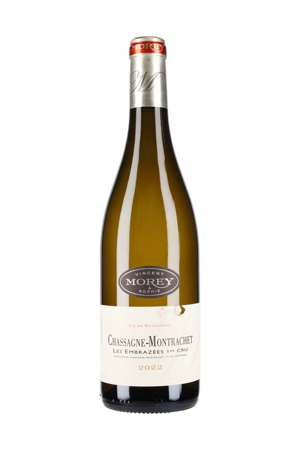 Domaine Vincent et Sophie Morey Chassagne-Montrachet Premier Cru 'Les Embrazées' 2022