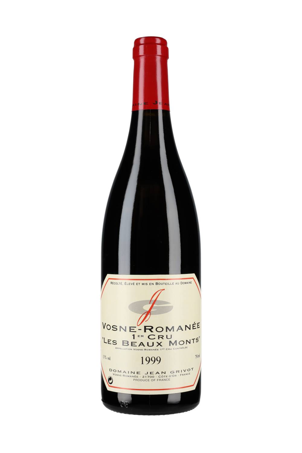 Domaine Jean Grivot Vosne-Romanée Premier Cru 'Les Beaux Monts' 1999