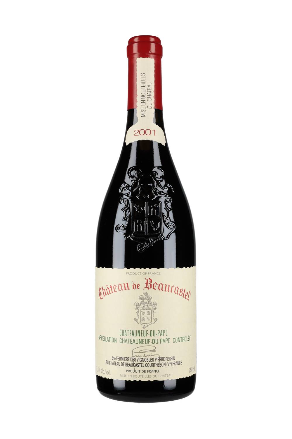 Château de Beaucastel Châteauneuf-du-Pape Rouge 2001