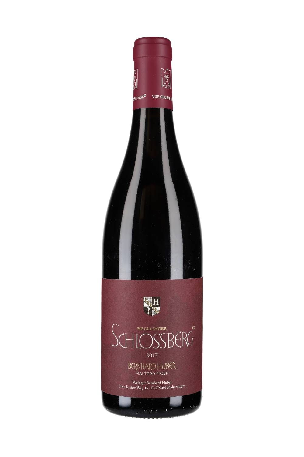 Weingut Bernhard Huber Hecklinger Schlossberg Spätburgunder Grosses Gewächs 2017