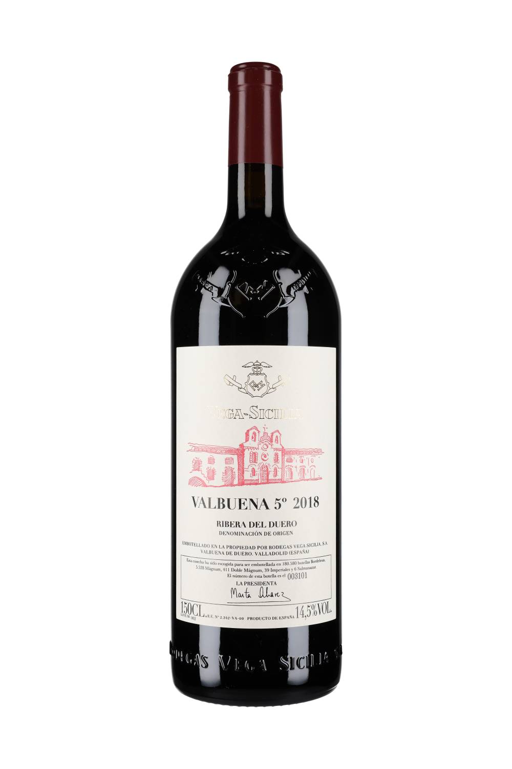 Vega Sicilia Ribera del Duero Valbuena 5 2018 Magnum