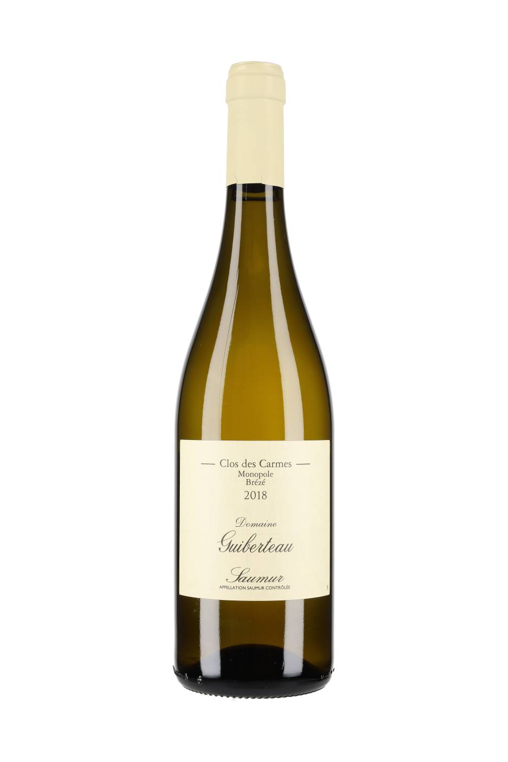 Domaine Guiberteau Saumur Blanc Brézé Clos des Carmes 2018