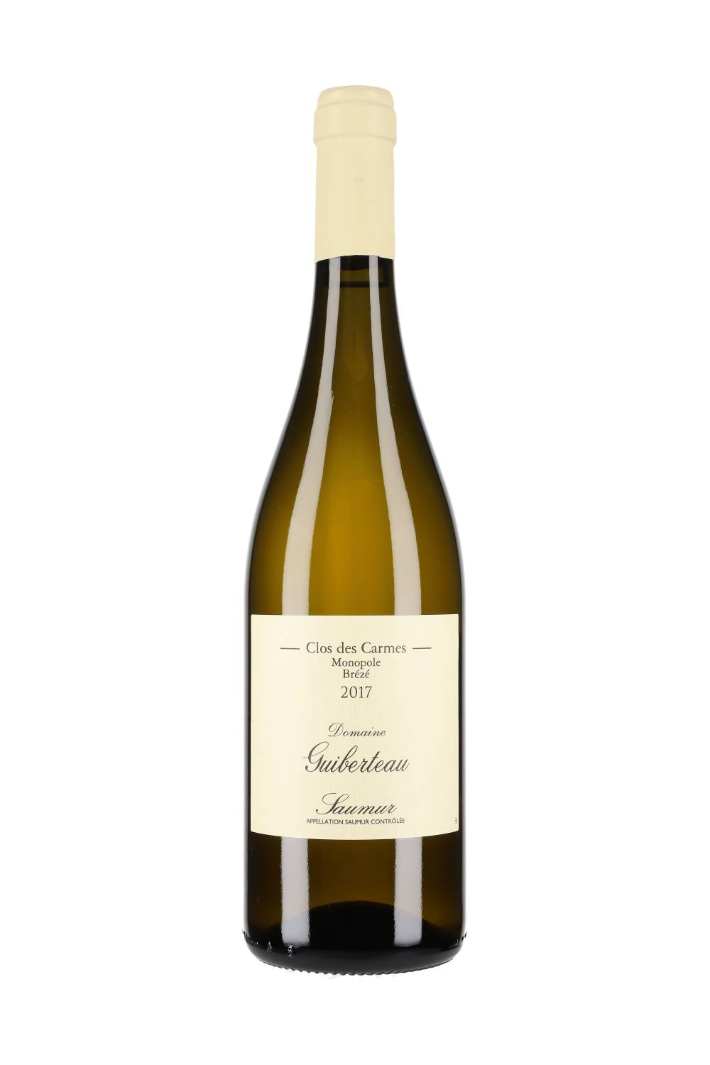 Domaine Guiberteau Saumur Blanc Brézé Clos des Carmes 2017
