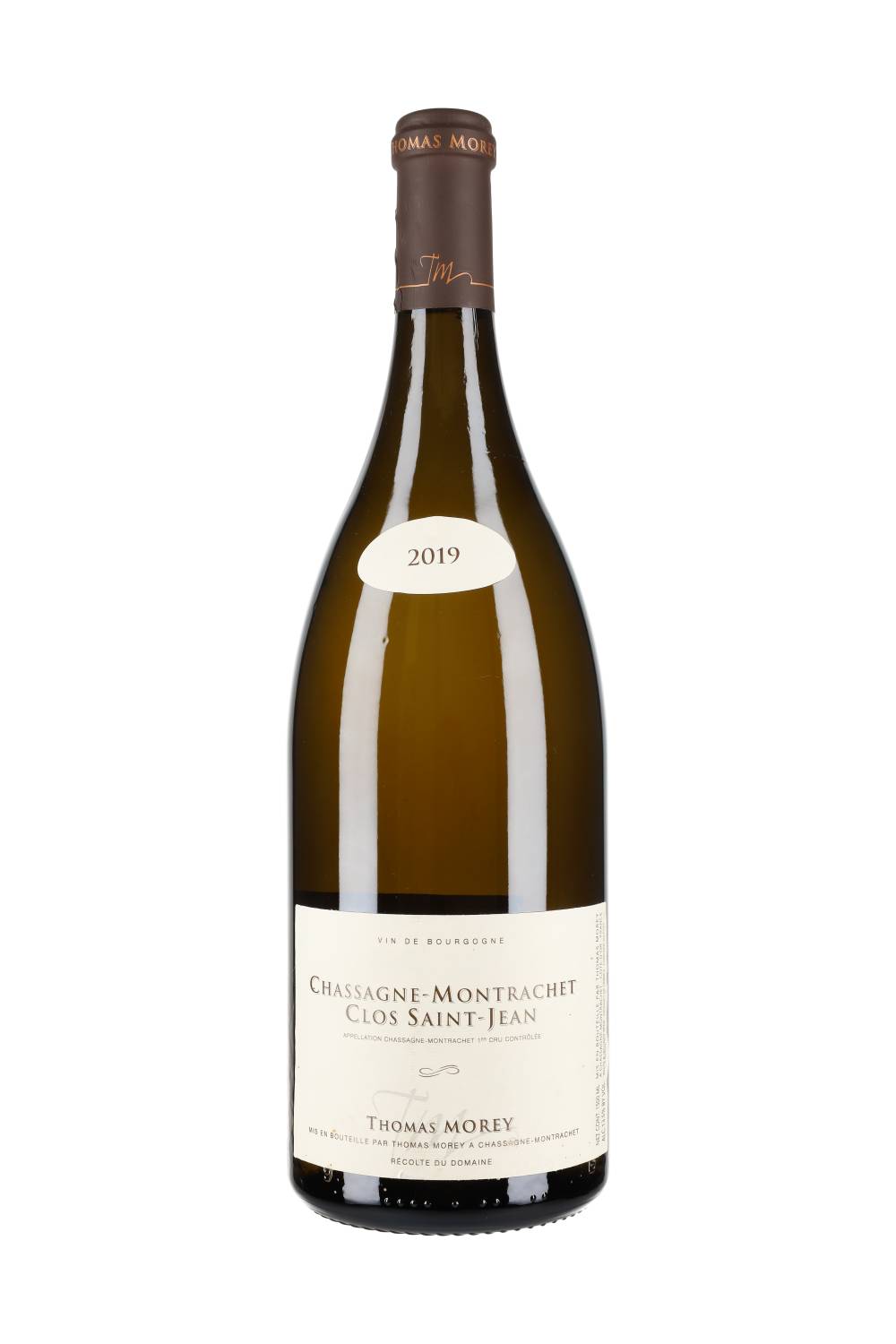 Thomas Morey Chassagne-Montrachet Premier Cru 'Clos Saint-Jean' 2019 Magnum