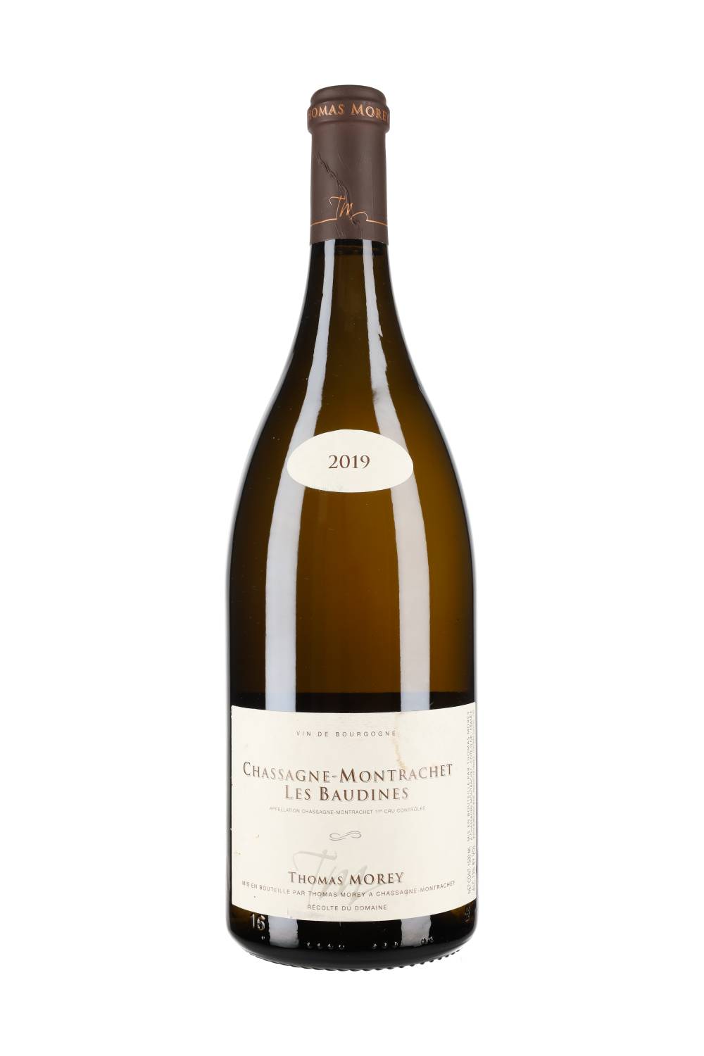 Thomas Morey Chassagne-Montrachet Premier Cru 'Les Baudines' 2019 Magnum