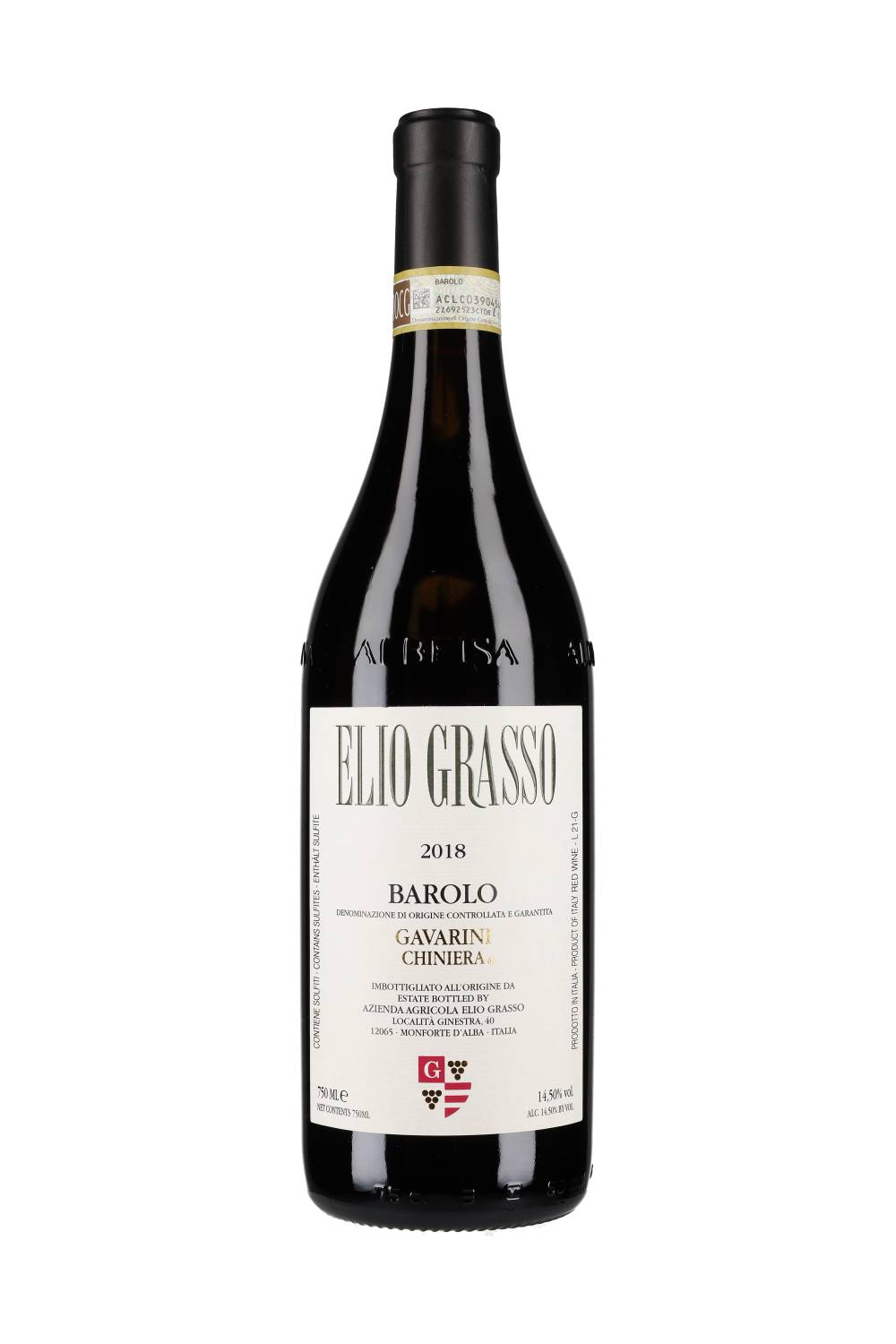 Elio Grasso Barolo Gavarini Chiniera 2018