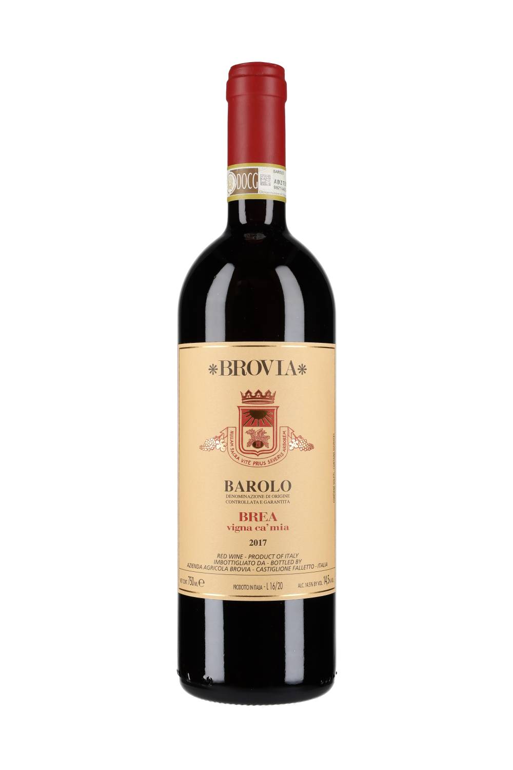 Fratelli Brovia Barolo Brea Vigna Ca'mia 2017