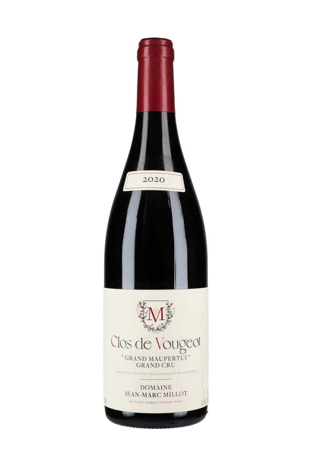 Domaine Jean-Marc Millot Clos de Vougeot Grand Cru Grand Maupertui 2020