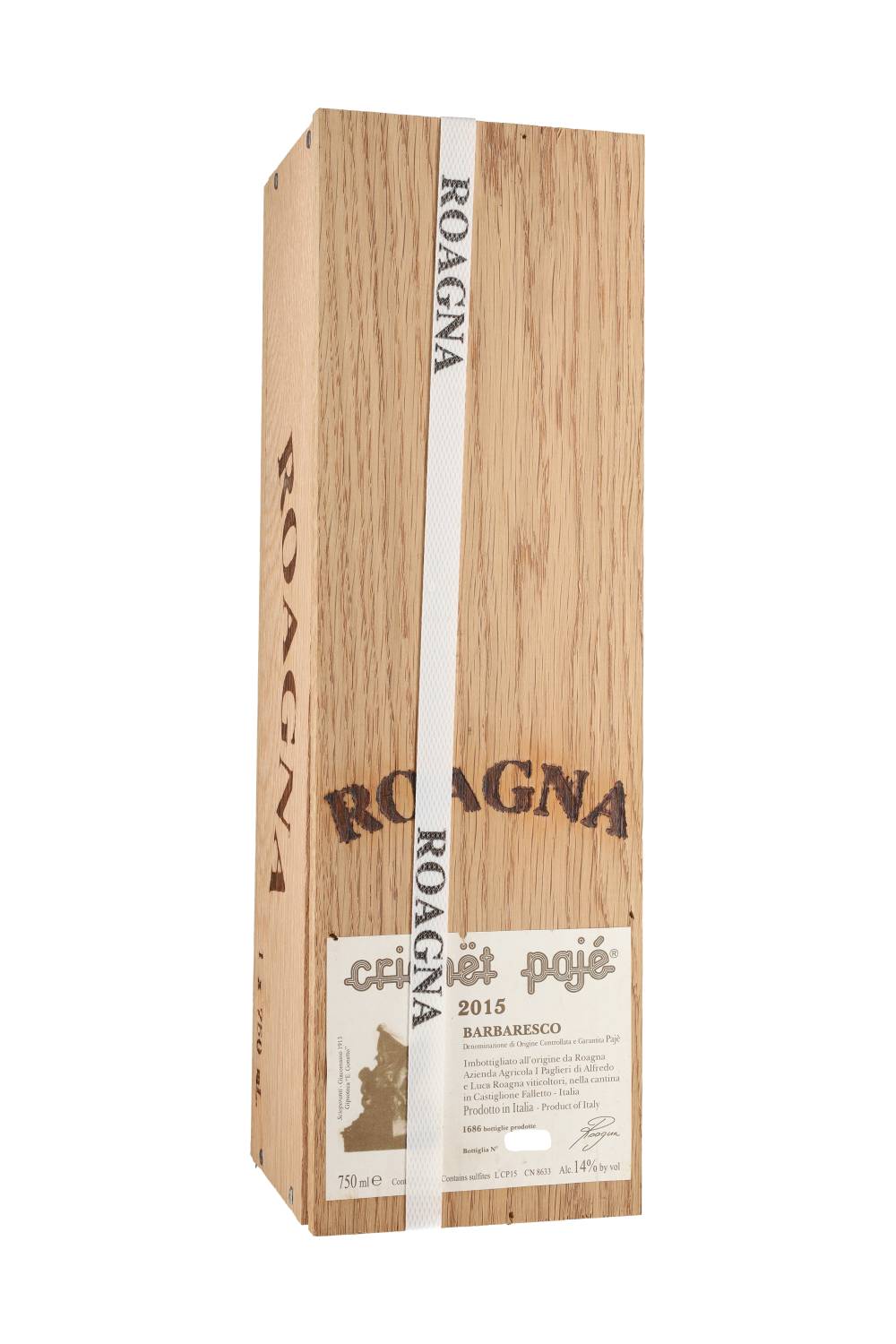Roagna Crichët Pajé Barbaresco 2015